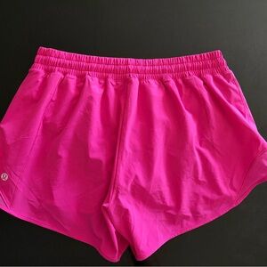 Lululemon Athletica Bright Pink Athletic Shorts